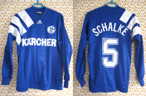 Maillot schalke karcher 5 - maillot, #5