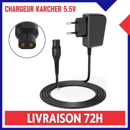 Chargeur batterie karcher 5v - batterie, 5,5v